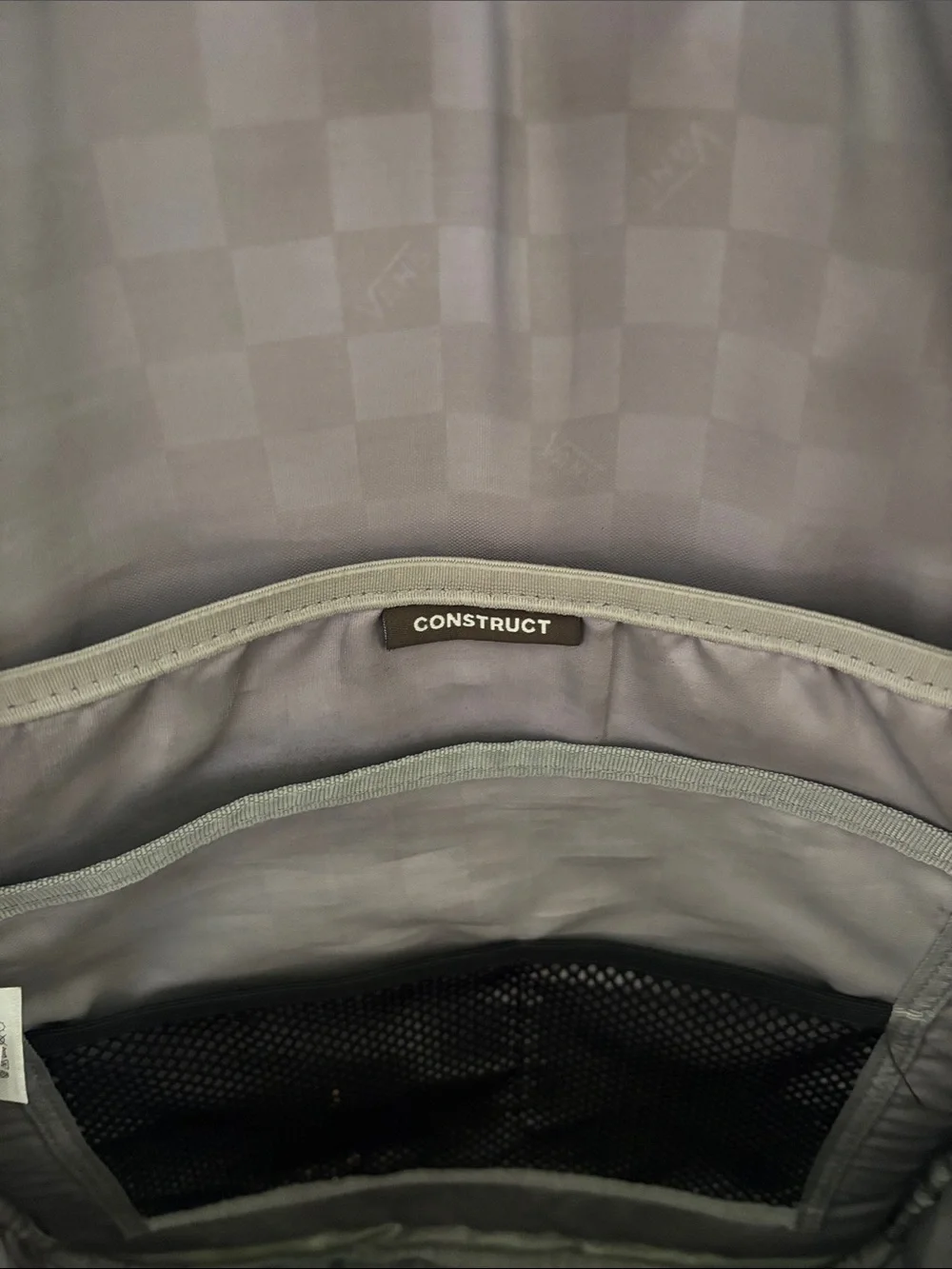 Vans Black & White Checkerboard Canvas Backpack